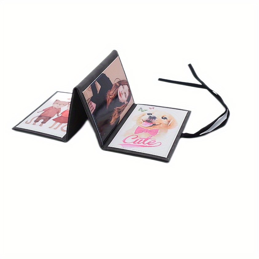 Cadre photos en bois avec pied 20 x 15 cm pour sublimation