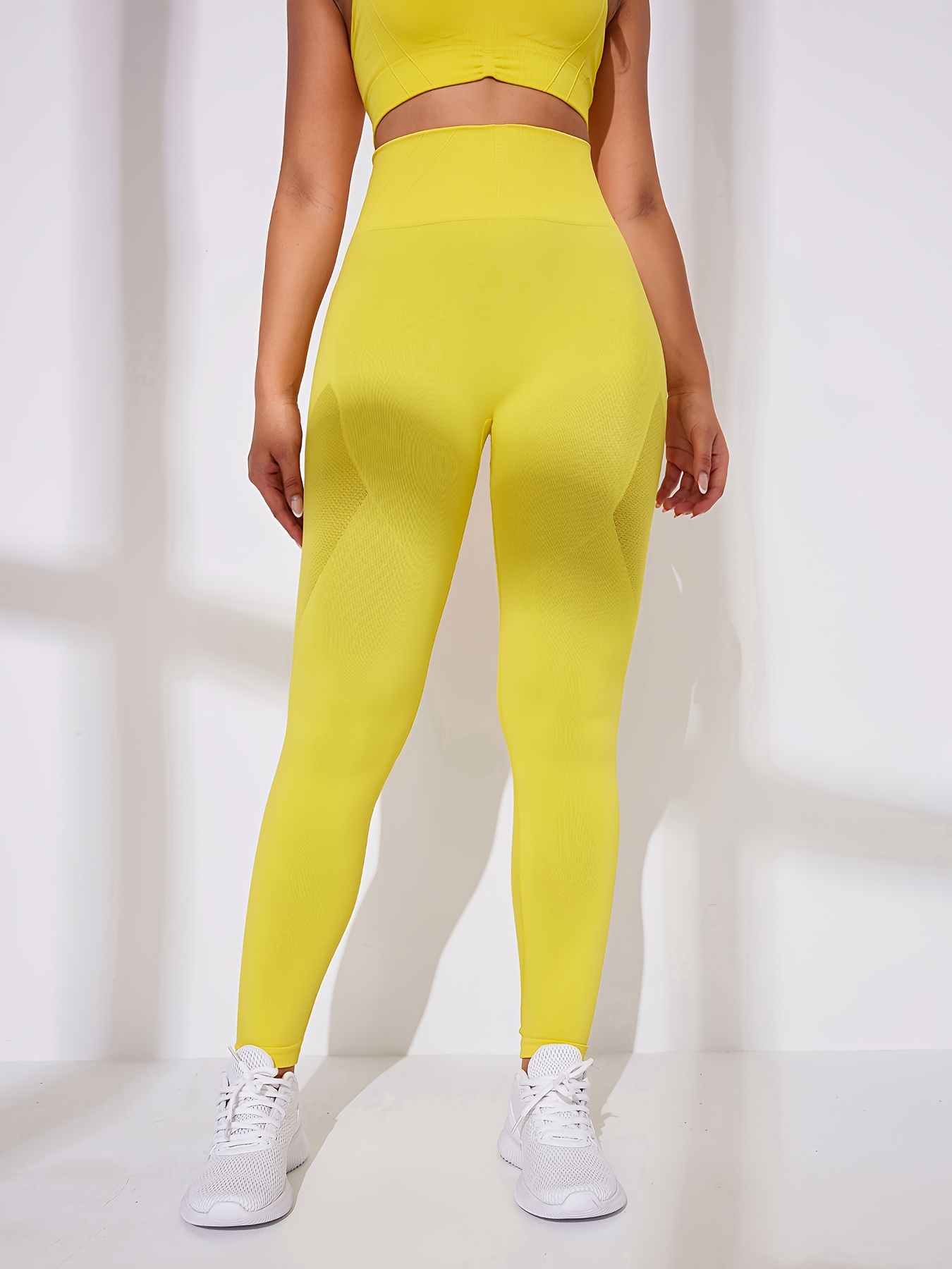 Quick Dry Butt Lifting Running Leggings Seamless Yoga Pants