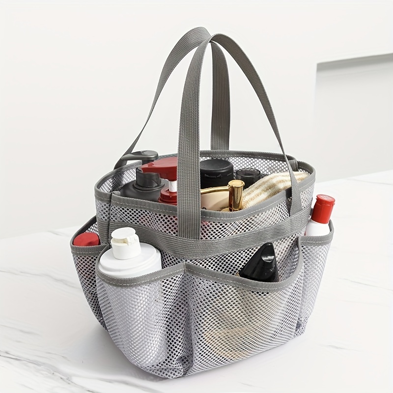 Large Capacity Mesh Beach Bag Multifunctional Foldable Handbag