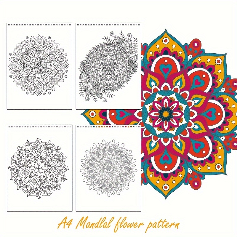 Book: Pattern Coloring Books for Adults (Book 4) -25 Single Sided