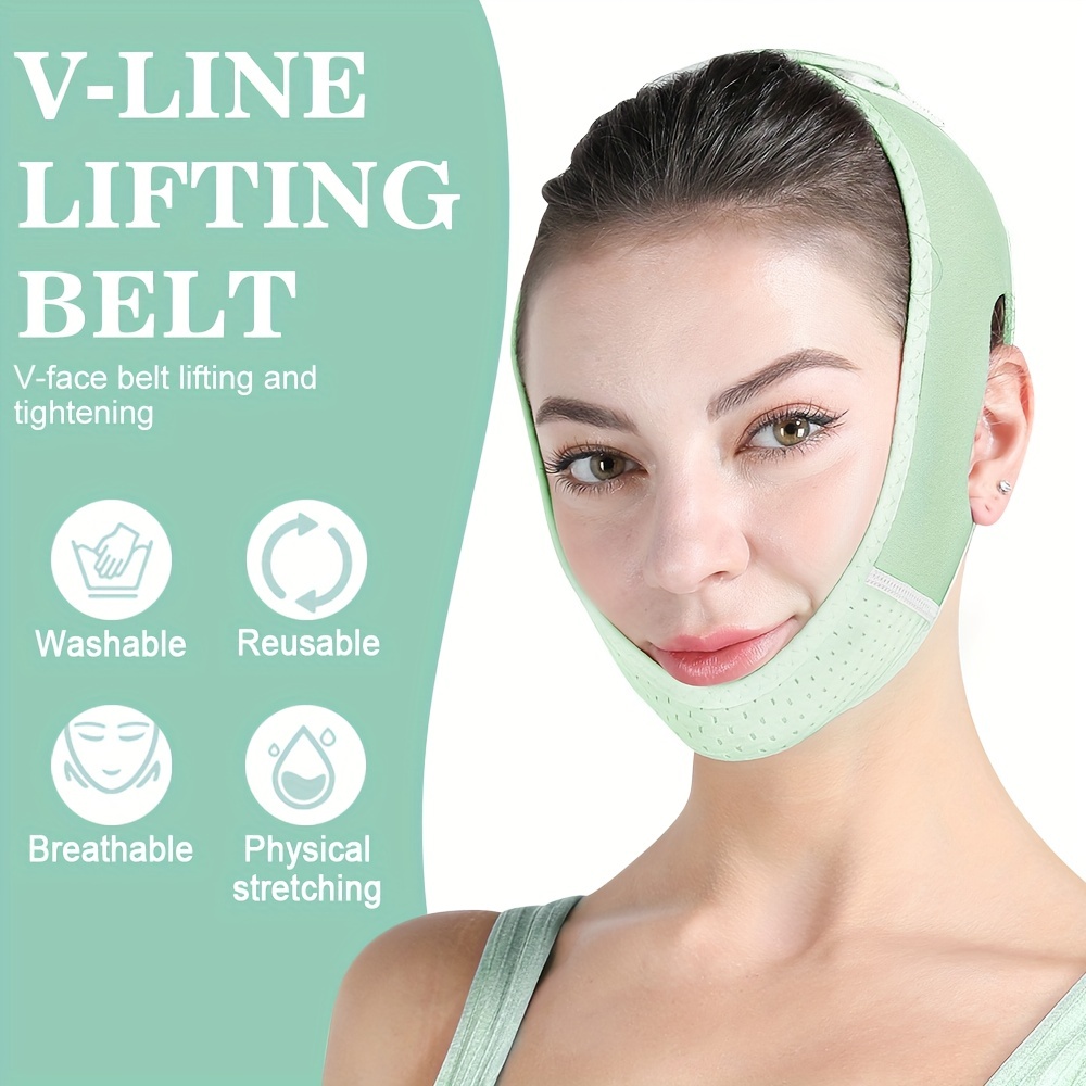 Reusable V Line Lifting Mask Facial Lifting Strap Facial - Temu