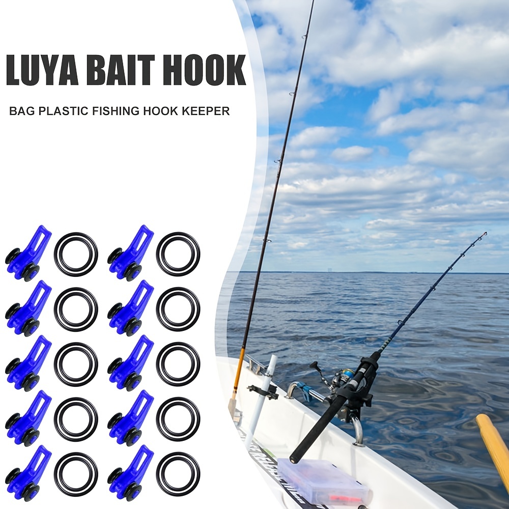 Bait Safety Holder Fishing Rod Plastic Fishing Hooks Lock - Temu