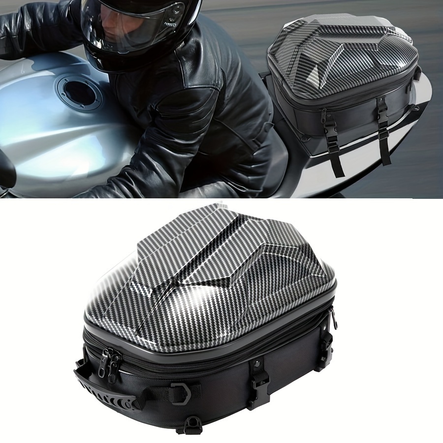 Bolsa Trasera Multifunción Impermeable Motocicleta Bolsas - Temu