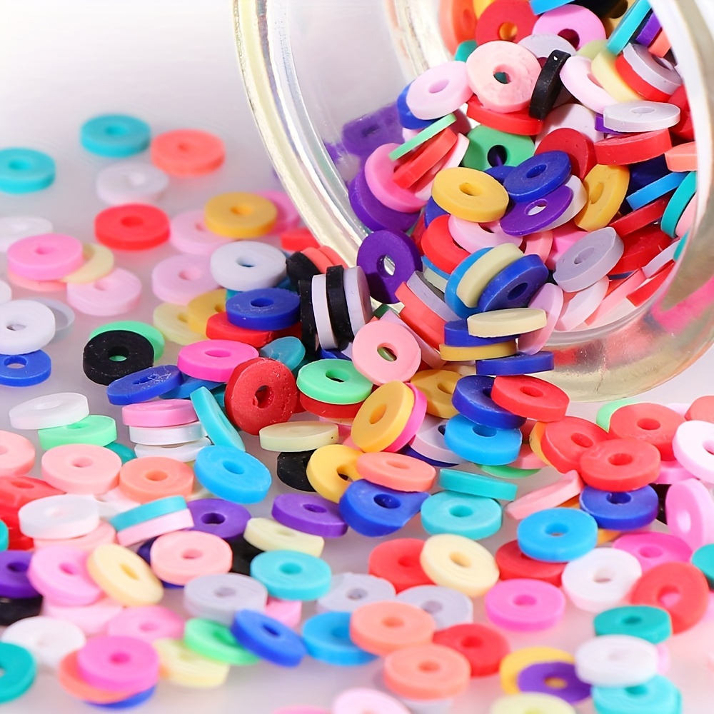 Polymer Clay Bead Set for Bracelet Making