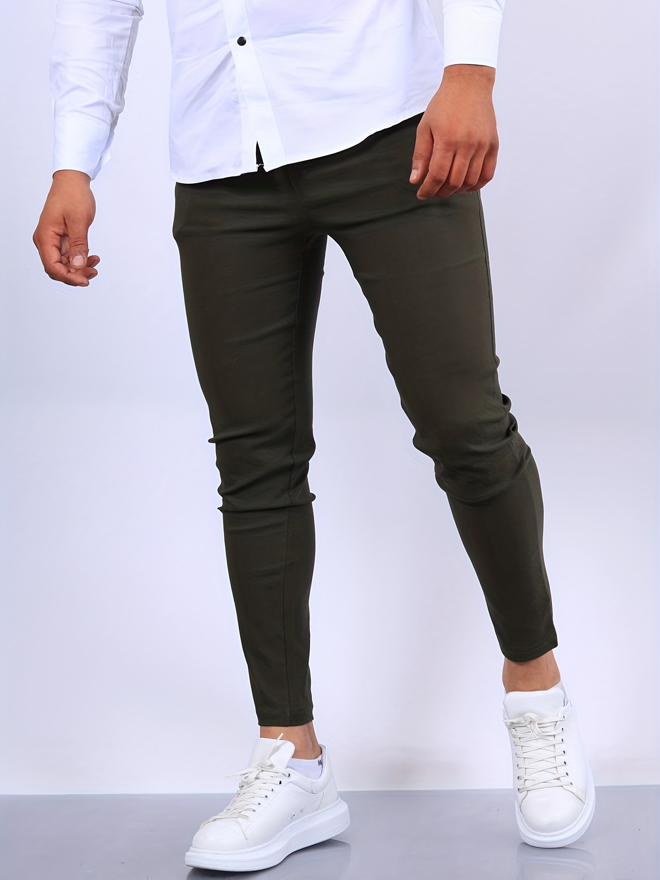 Slim-Fit Trousers for Men, Skinny Trousers