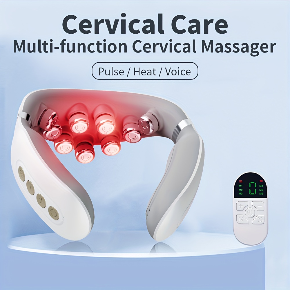 Four Cervical Massage Instruments Hot Compress Neck - Temu
