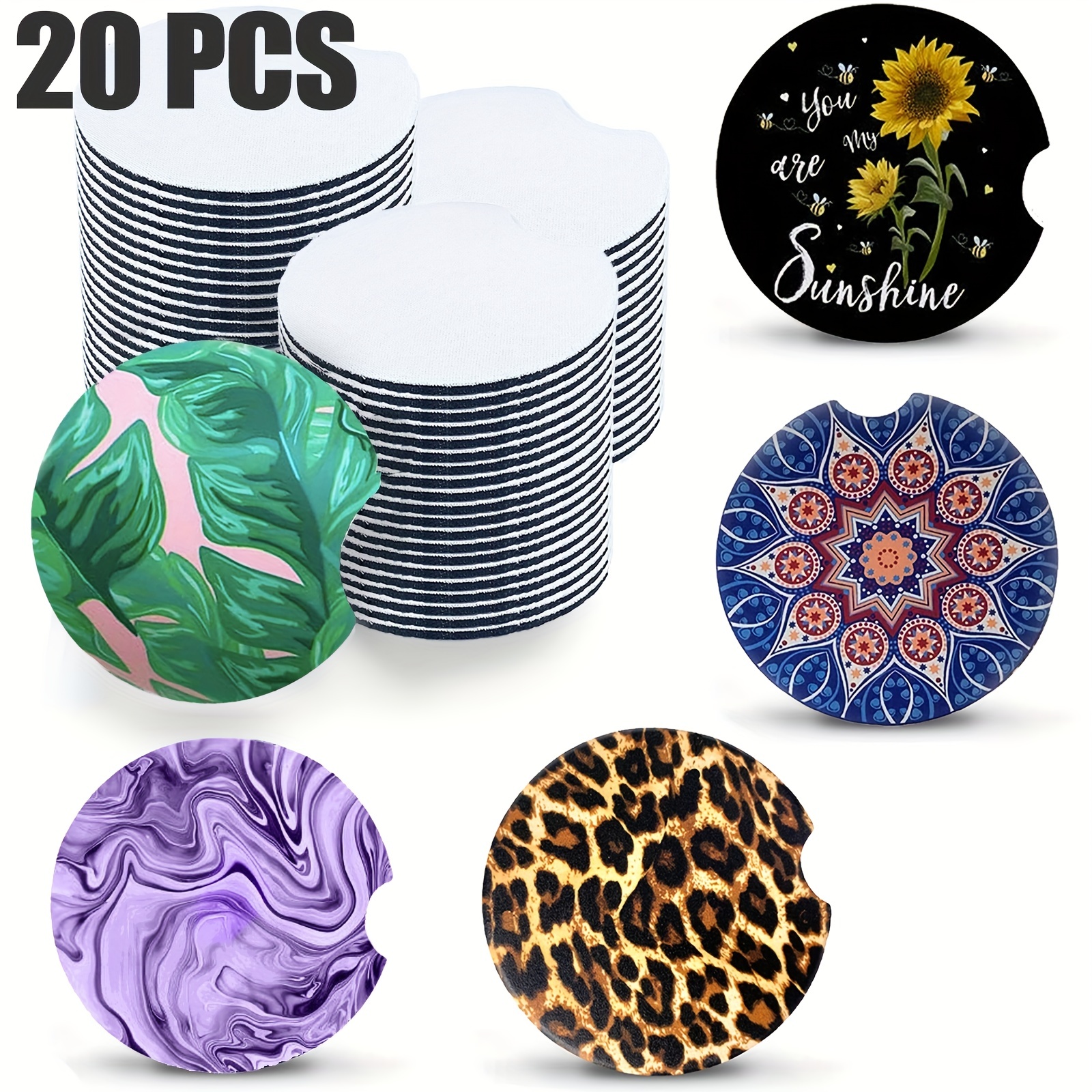 Sublimation Ceramic Coasters: Find your favorite choice on !