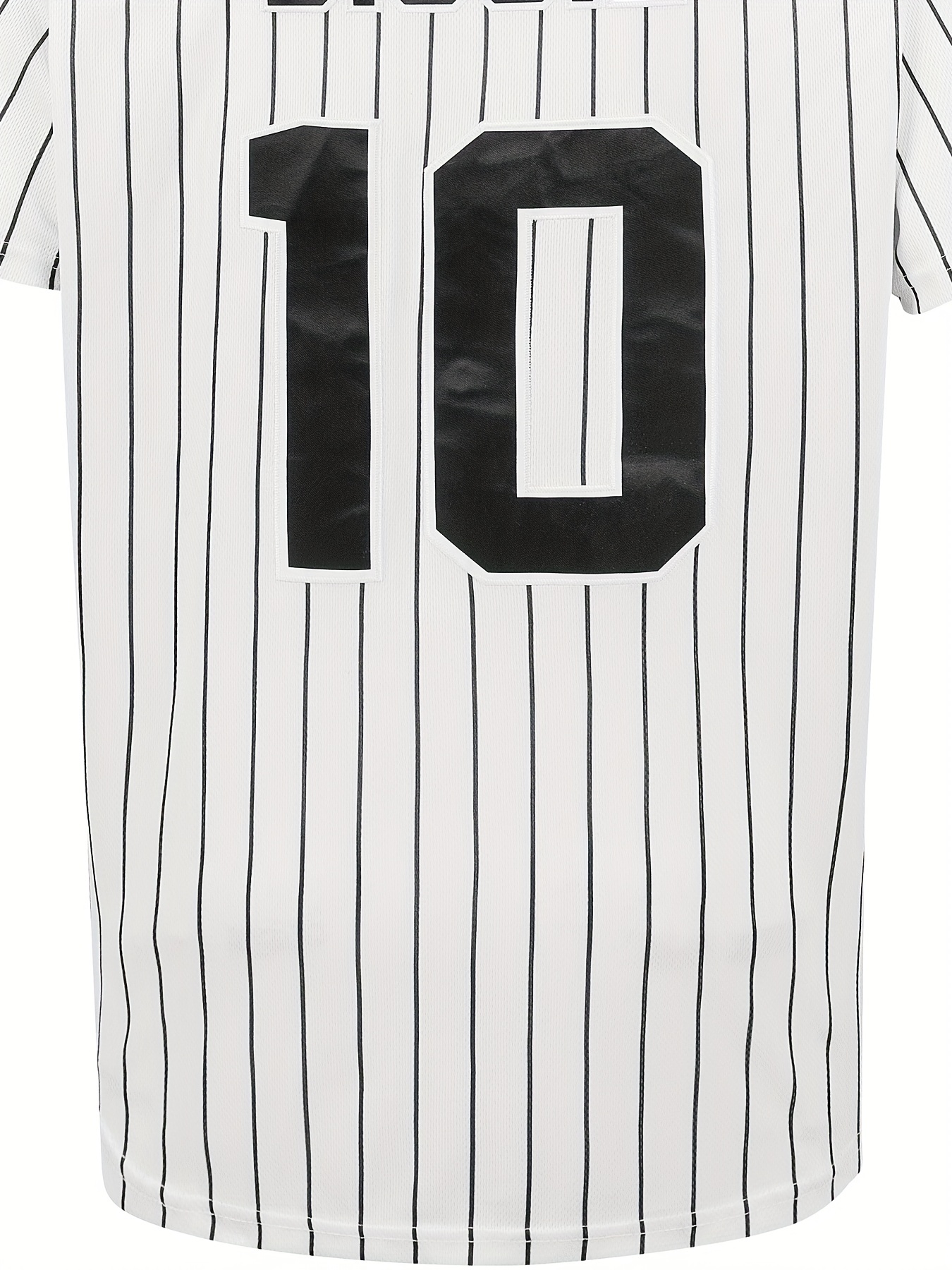  Men Bad Boy Jersey Smalls 10 90S Hip Hop Movie Baseball Jersey(10  White with Stripe,Small) : Clothing, Shoes & Jewelry