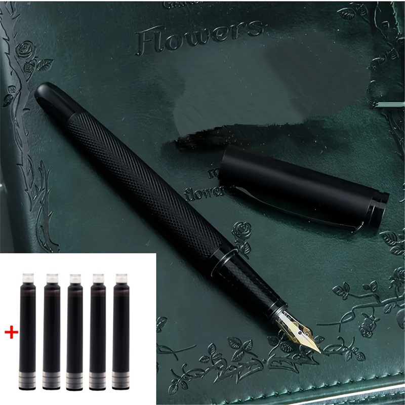 Black Forest Fountain Pen Matte Classic Design Professional - Temu ...