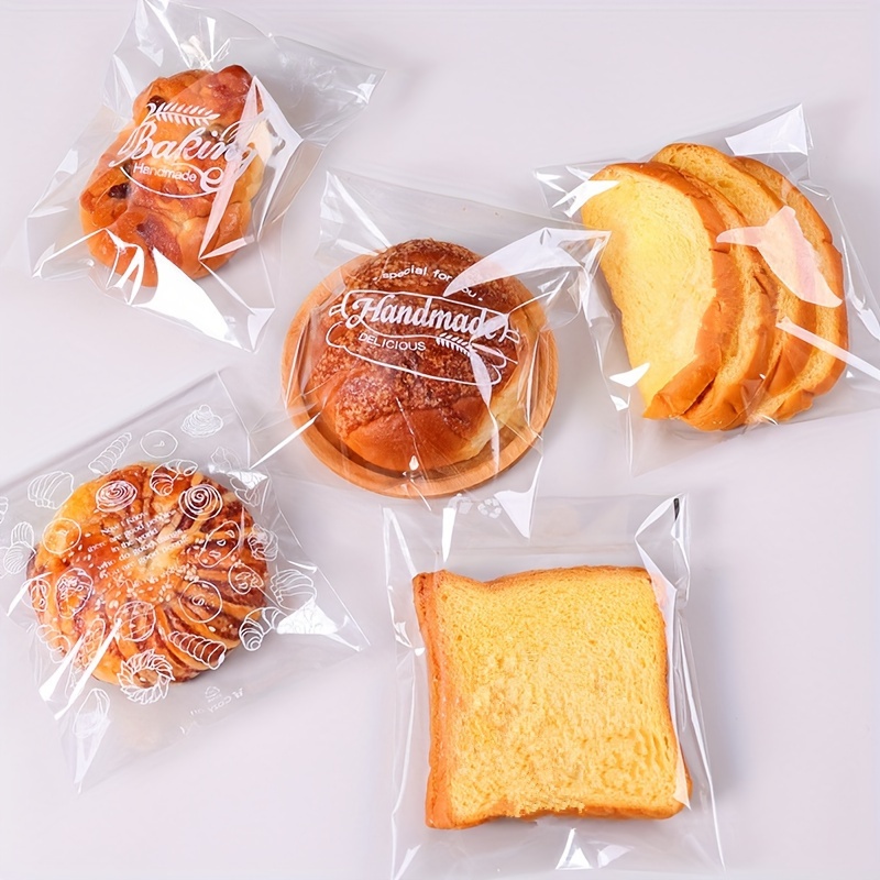 Ziplock Bags Clear Toast Sandwich Bread Ziplock Bag - Temu