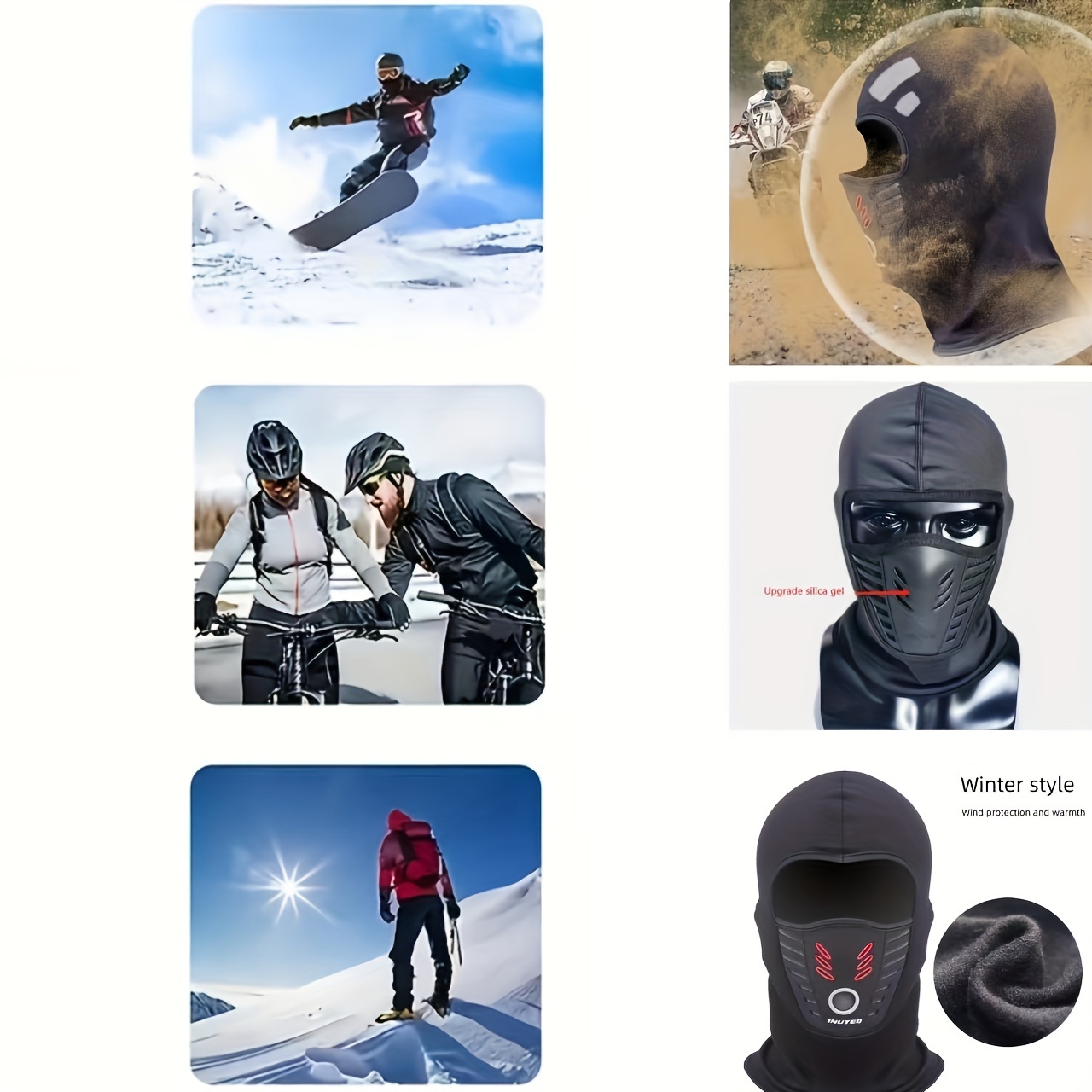 Camouflage Balaklava for Outdoor Sports