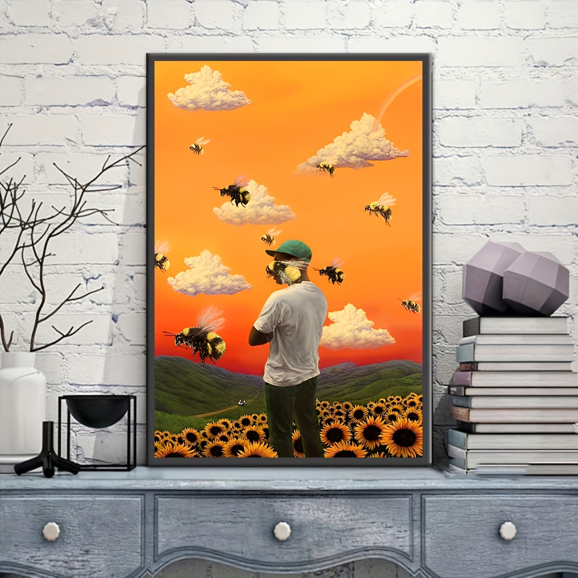 Tyler The Creator Fan Art Retro Aesthetic Wall Poster 