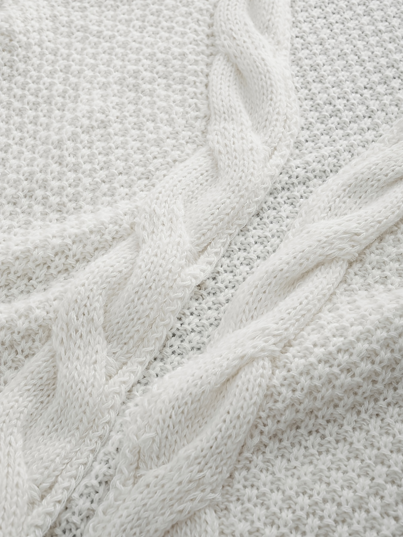 Maternity Knitted Sweater Top with Loose Pocket