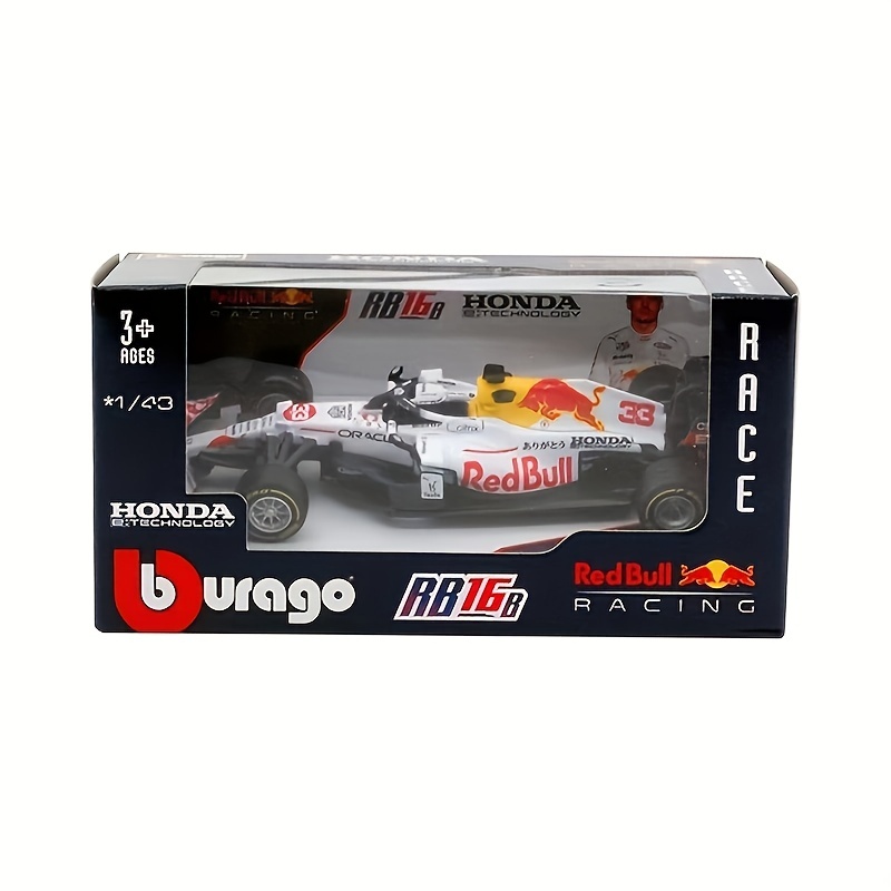 Burago 1:43 Red Bull Racing 2021 RB16B Turkey #11 Perez #33 Verstappen F1  Formula Car Static Die Cast Vehicles Collectible Model Racing Car Toys Chris