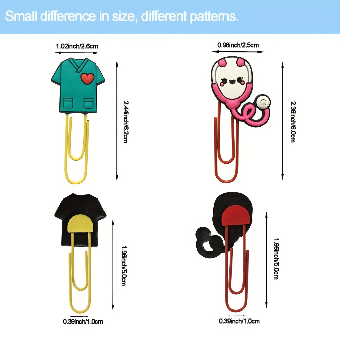 LXUEJIE 15 stuks schattige paperclips, cadeau voor