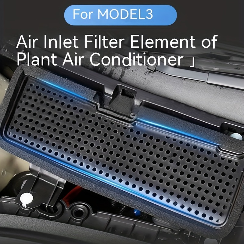 Passend Für Model 3 Air Conditioning Intake Mask Schutzhülle 2021-2023  Filterelement Air Intake Um Schadstoffe Effizient Zu Filtern - Temu Germany
