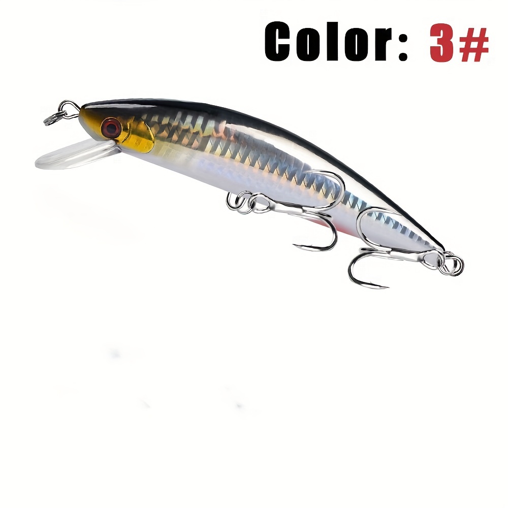 Lot of 5 Minnow Jerkbait Floating Fishing Lure 110mm for Saltwater