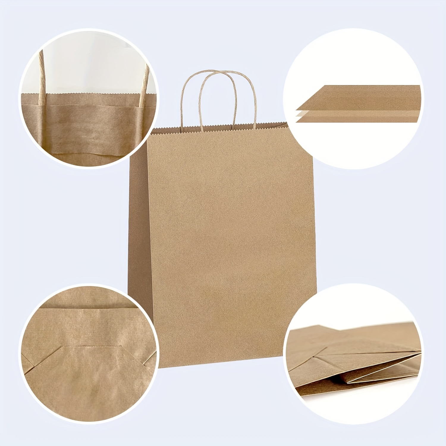 Brown Paper Bags Kraft Bags Small Paper Bags Bulk Gift Bags - Temu