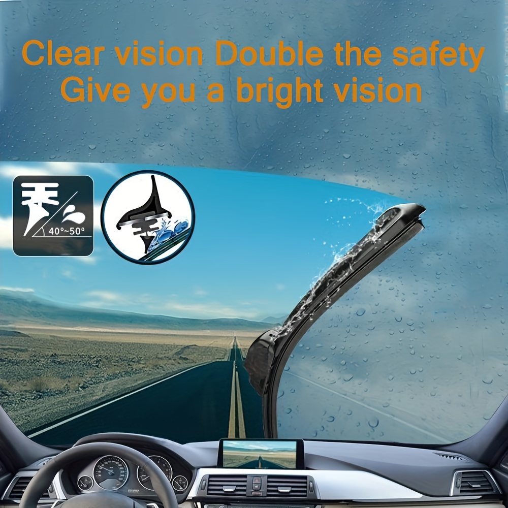 U J Type Hook Hybrid Wiper for Windscreen
