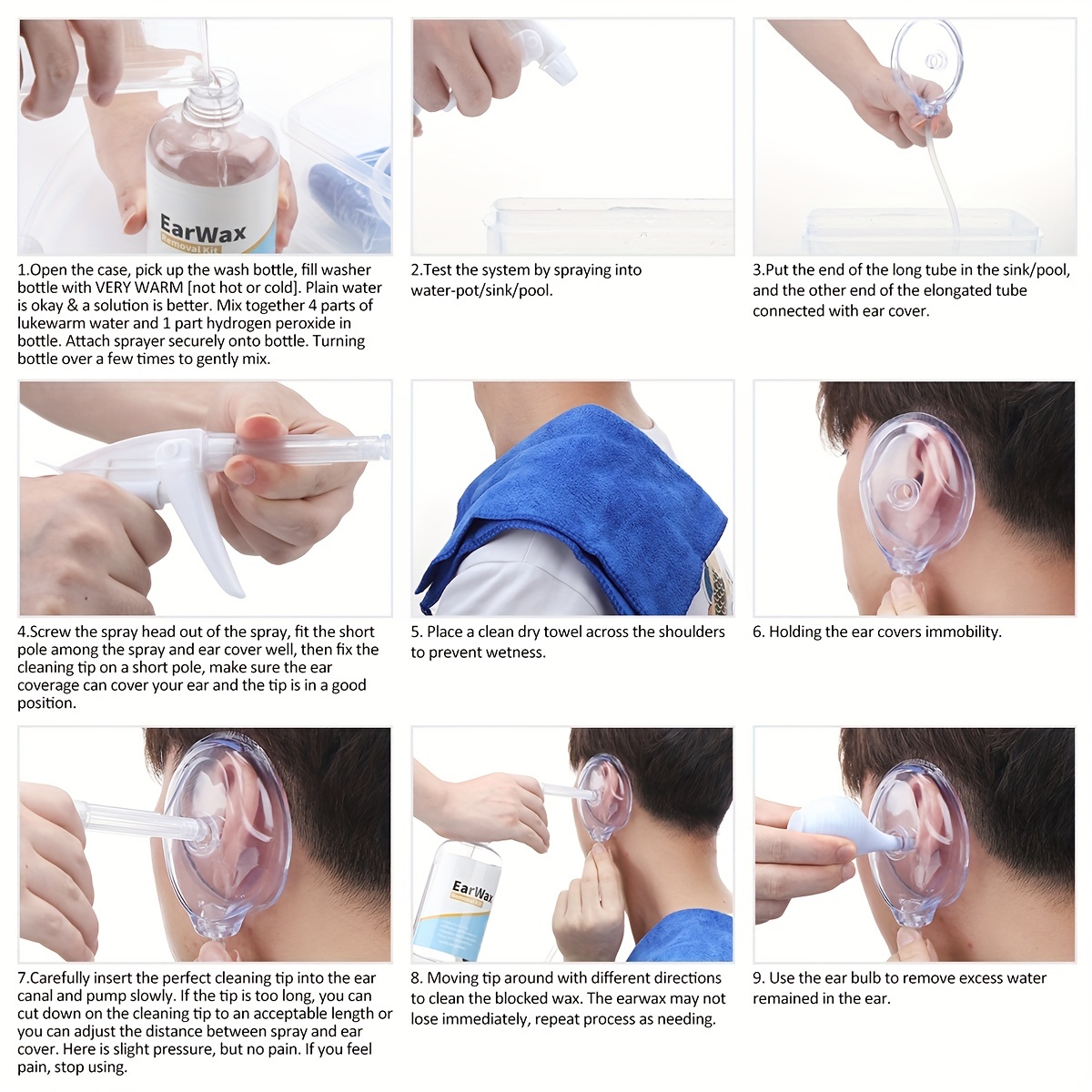 Herramientas Para Limpieza De Oídos Kit Quitar Cera Del Oído