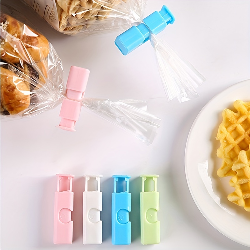 Food Sealing Clips With Pour Spout Chip Clips Bag Clips - Temu