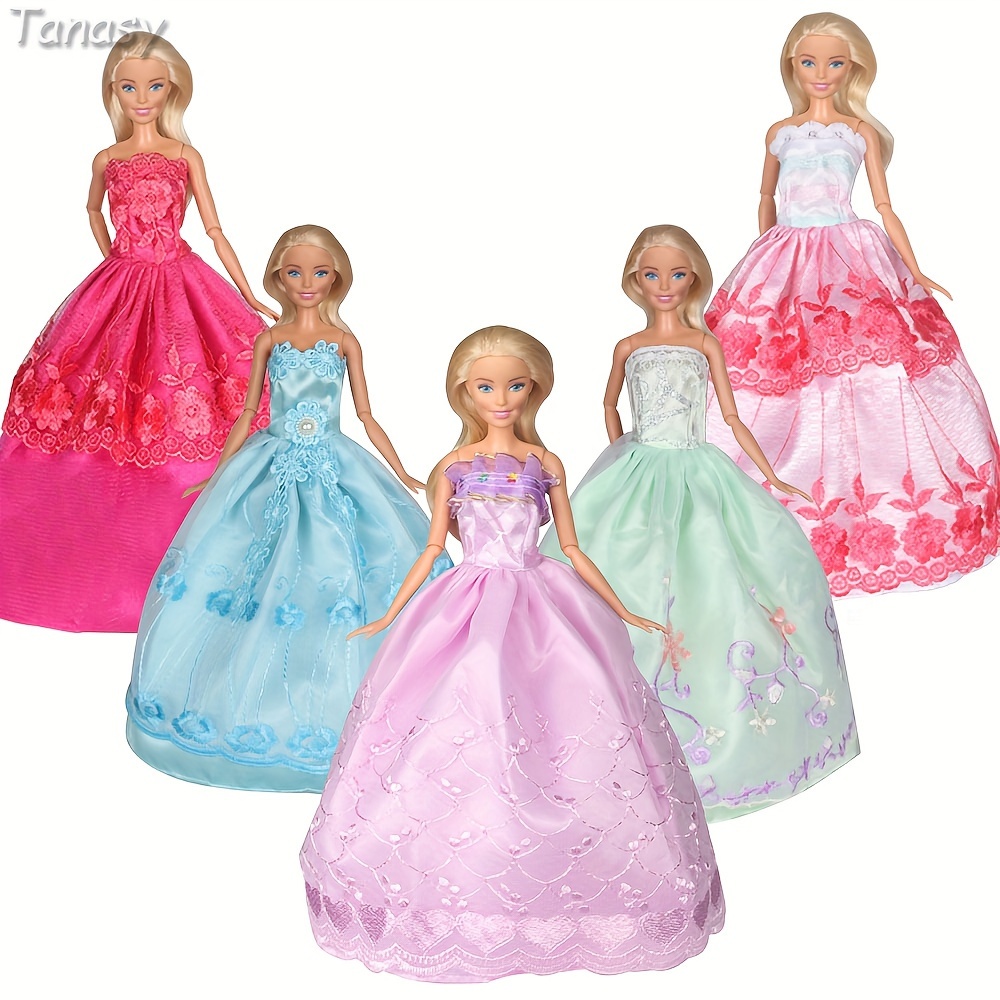 HVPHUONG Robe de poupée tendance, costume élégant pour femme, robe de  mariée pour poupée Barbie, vêtements pour robes de poupée BJD 1/6, jouet  cadeau (couleur : nouveau9, #2) : : Jeux et Jouets