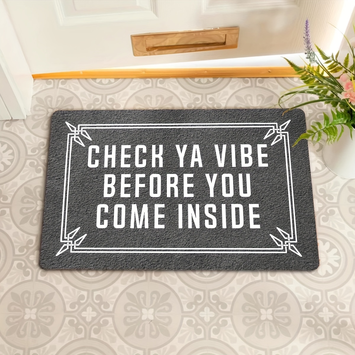 Funny Welcome Doormats Indoor Entrance Mat I Am Blessed - Temu