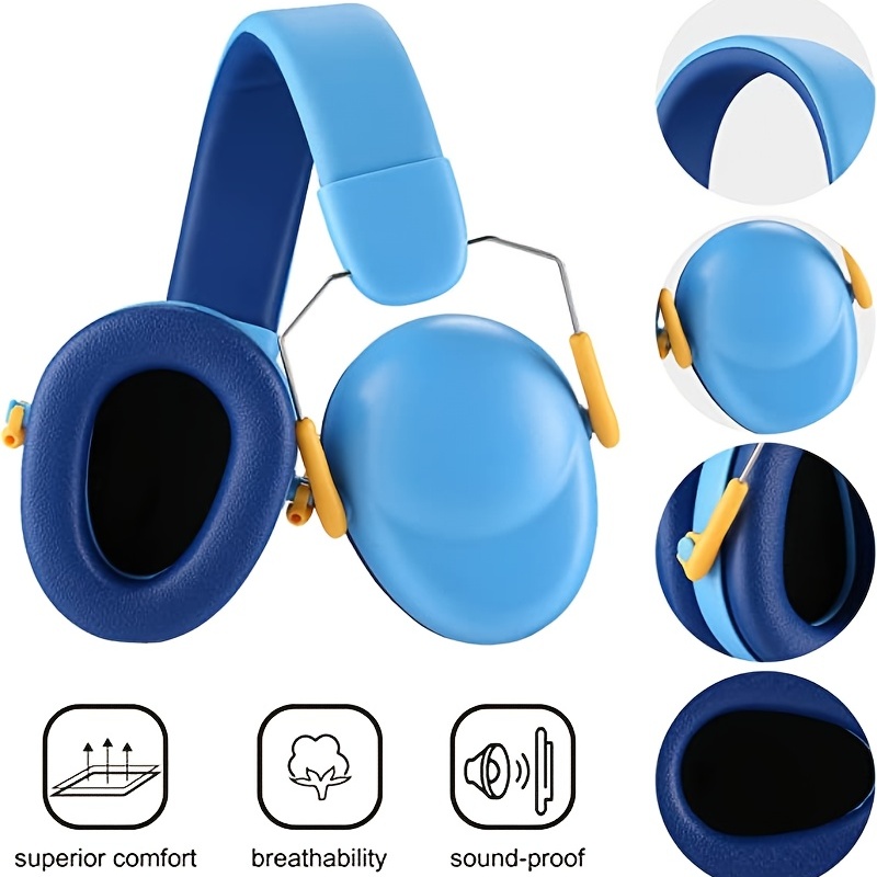 Reducción de ruido para Niños 2-15 años Auriculares Antiruido Celeste -  ONHEAR GENERICO