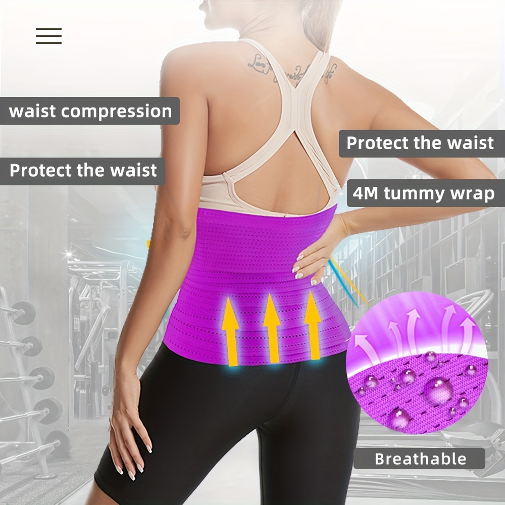 Waist Trainer for Women Under Clothes Waist Tummy Wraps Slimming