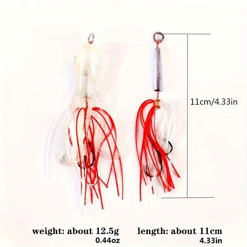  Octopus Swimbait Soft Fishing Lure with Skirt Tail