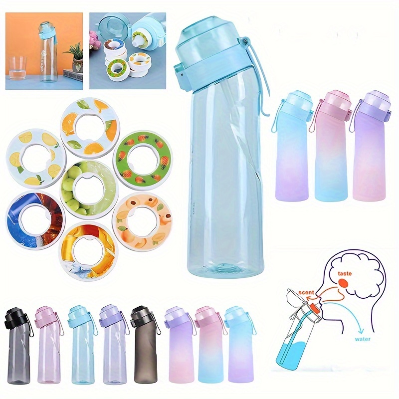 Sports Water Bottle Compatible With Flavor Pods - Temu