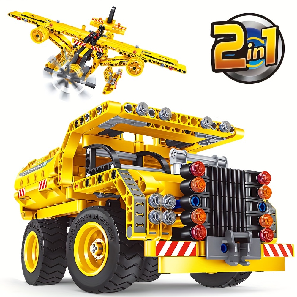 Ferthor Fun Stem Building Toys for Boys Age 8-12,Erector Sets Fire Trucks  Series Model Kit,Assembly Toys for Kids,Metal Building Toys for Model 4 in  1