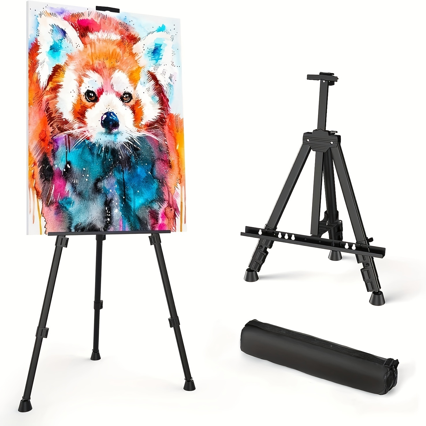 Art Painting Display Easel Stand 4 section Portable - Temu