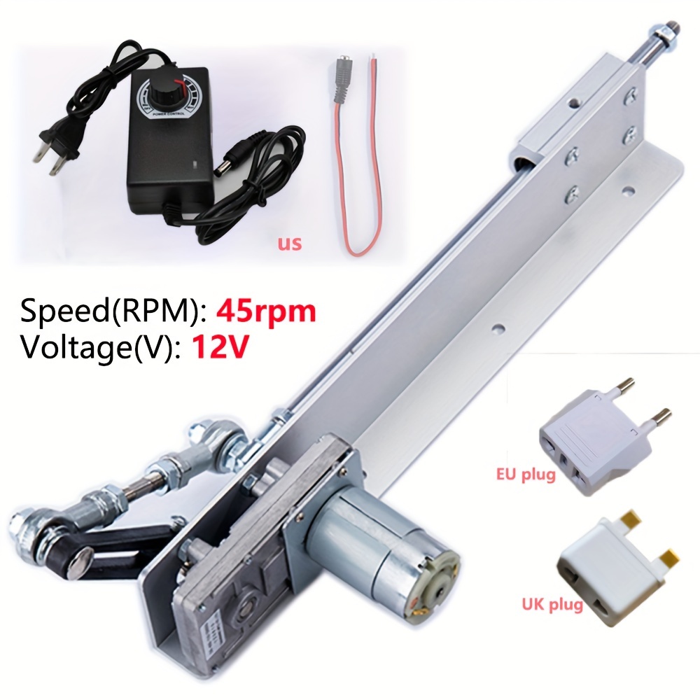 Actuador Lineal 12v 900n 50mm 100mm 150mm 200mm 250mm - Temu Chile