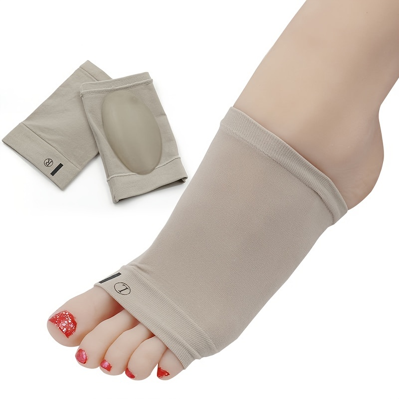 Orthotic Gel Cushion Arch Support Sleeves for Women Compression Bands