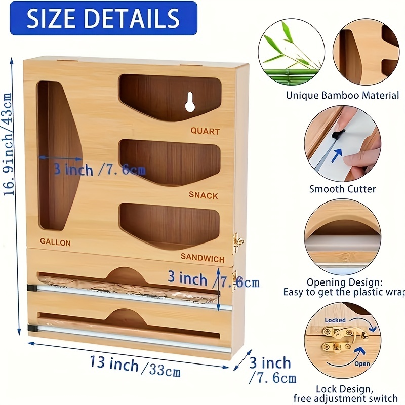 Abody 1-layer 4-slot Tool Étagère Organisateur de Rangement d