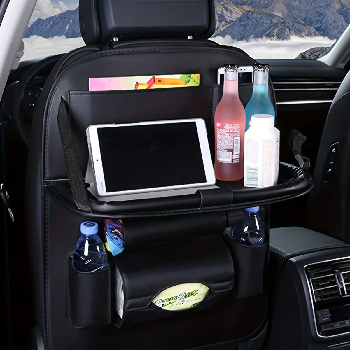 Multi functional Car Backseat Storage Hanging Bag Car - Temu