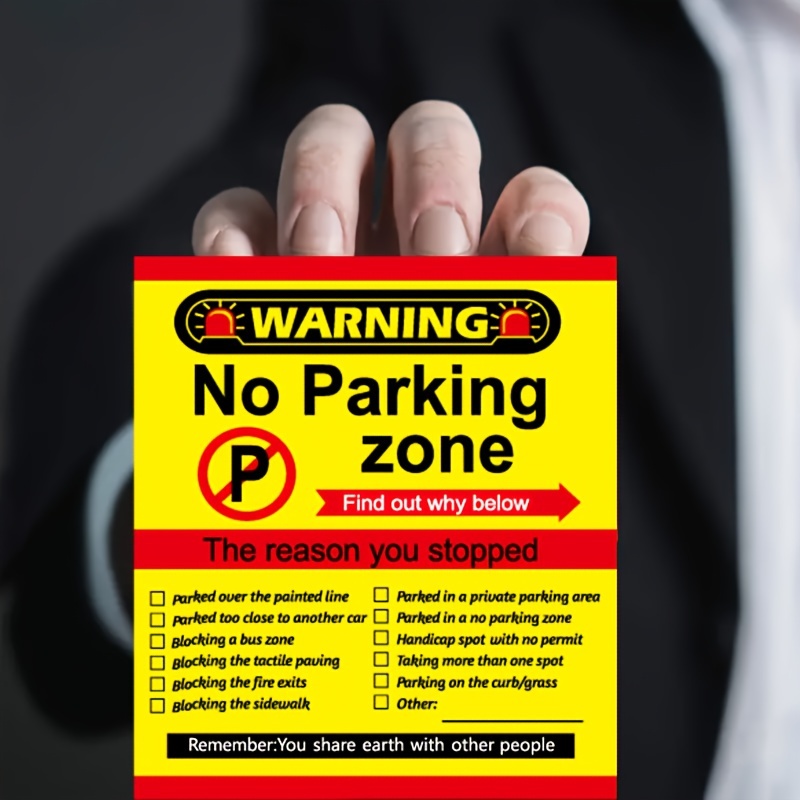 Learn To Park - Bad Parking Business Cards - Temu