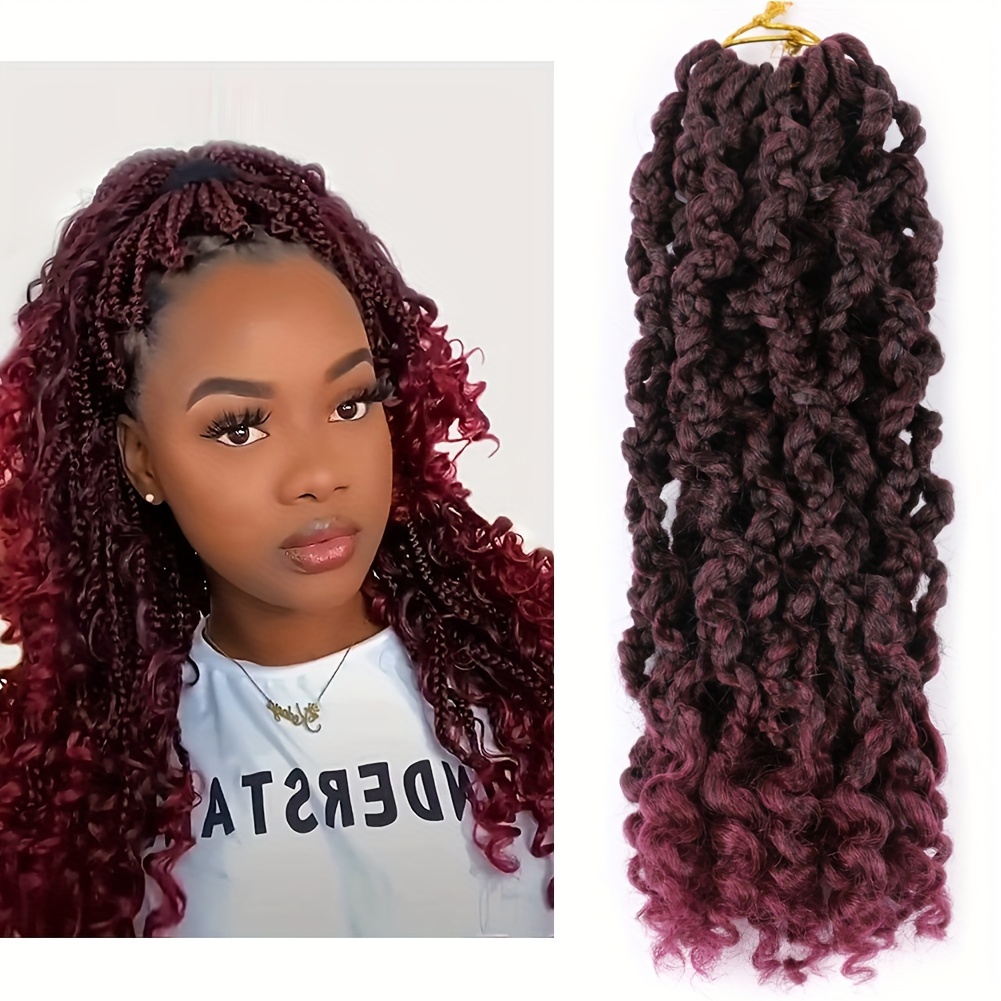 Boho Box Braids Crochet Hair for Women 10 Inch 7 Packs Goddess Box Braids  with Curly Ends 3X Short Bob Crochet Braids for Kids Synthetic Bohemian  Braiding Hair Extensions (1B) : 