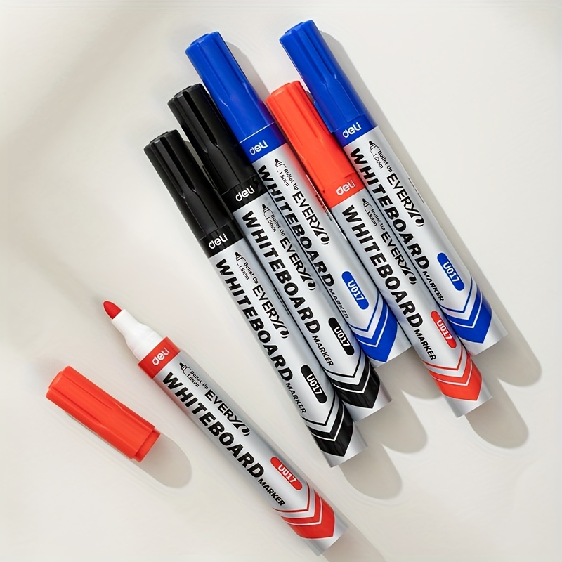 Thinsony 1.5mm Erase Whiteboard Mirror Markers Erasable Low Odor
