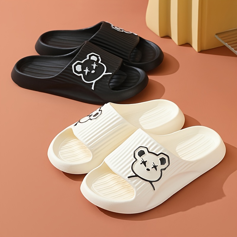 Slippers for Women Cute Indoor House Smiley Face Home Slipper Sandals Woman  Platform Comfortable Teddy Bear Beach Summer 2023