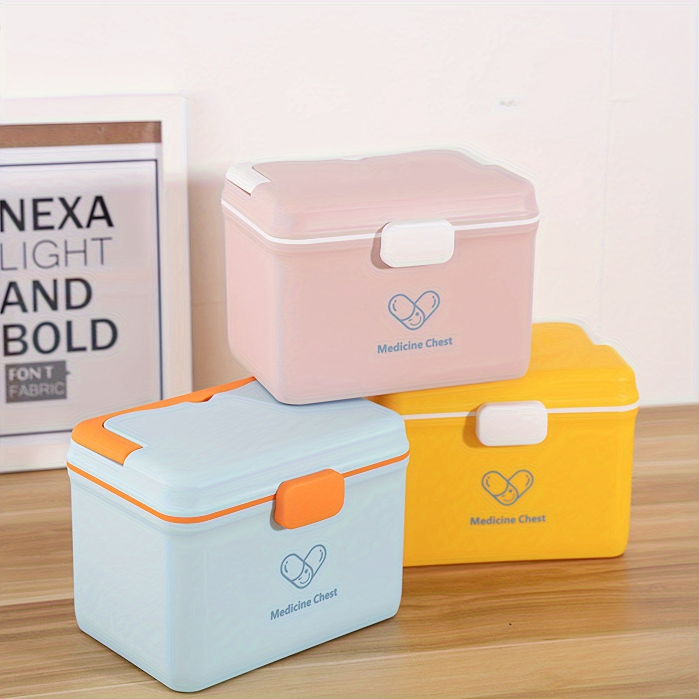 Household Medicine Storage Box Medical Storage Box Drawer - Temu