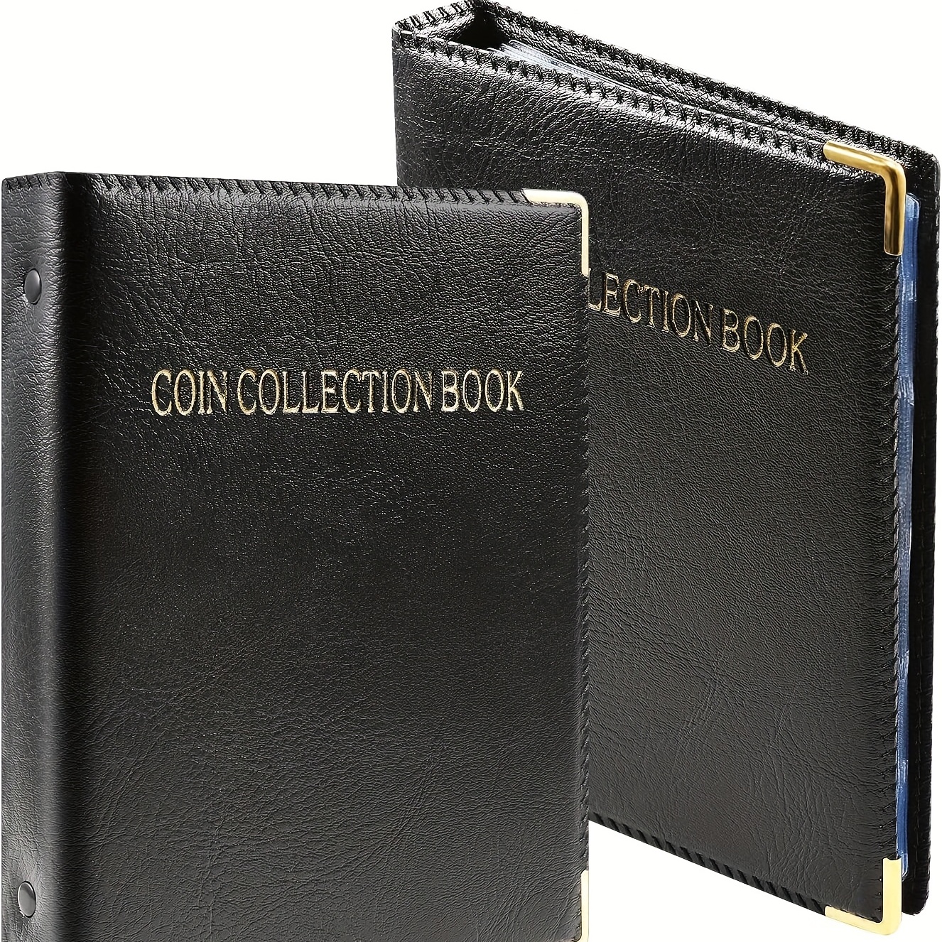 480 Pocket Coin Storage Book Collection Album Folder Money Holder Organizer  8x6