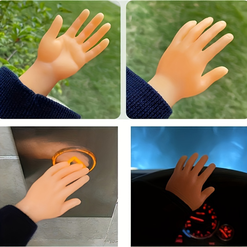 Small Hand Finger Puppet Mini Hand Finger Flat Hand Shape - Temu