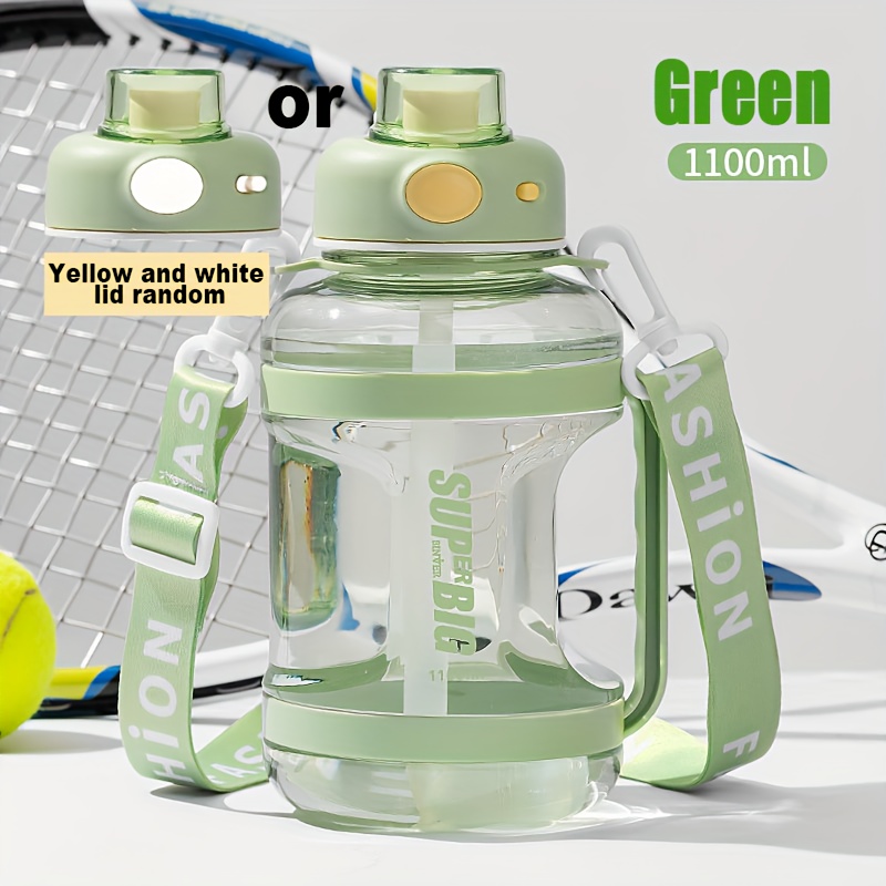 Large-capacity Plastic Water Cup With Straw, Leak-proof Drop-resistant  Portable Removable Sports Cup,,, - Temu