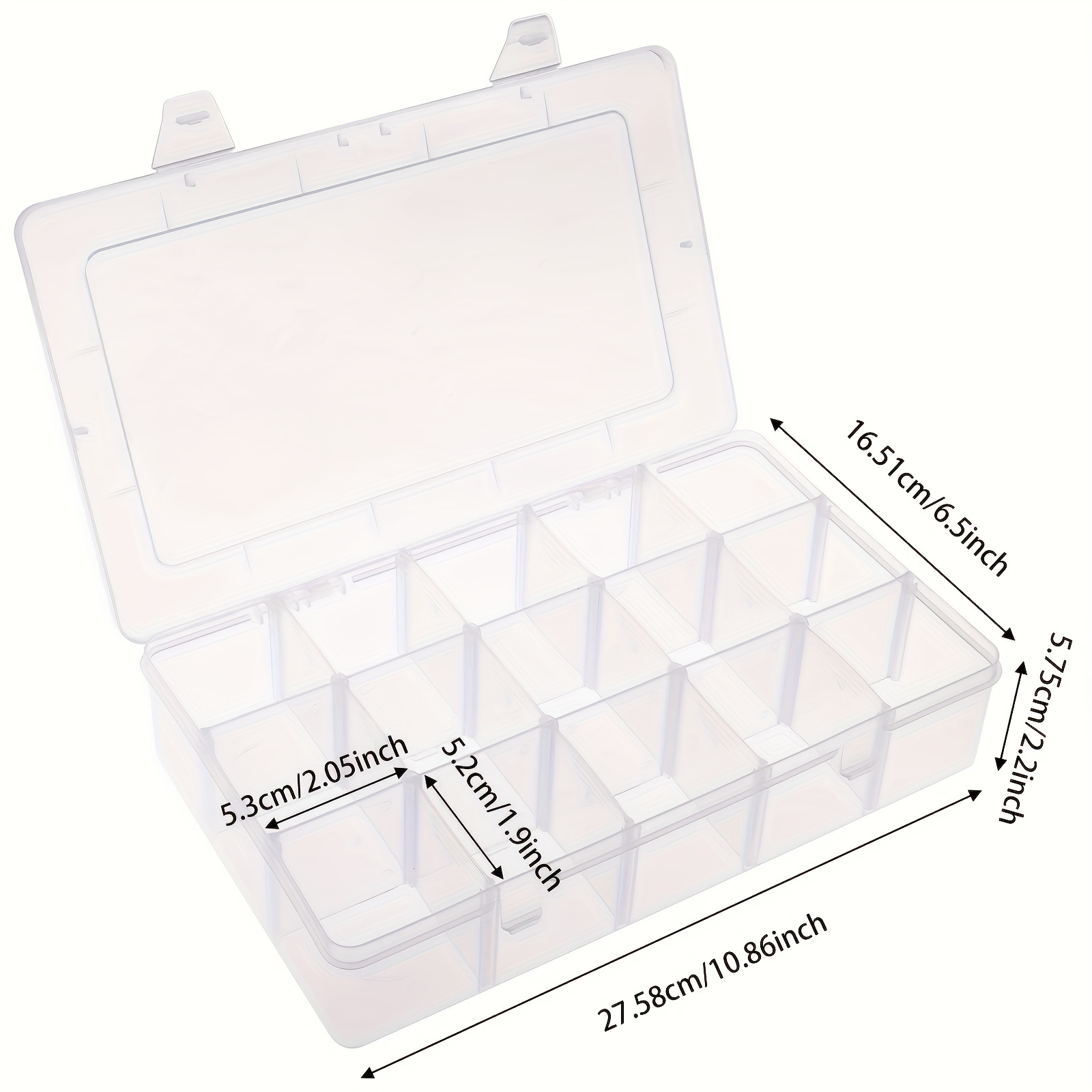 4 Scatole Plastica Trasparenti 10 X 7 Cm/3 93 X 2 75 Pollici - Temu Italy