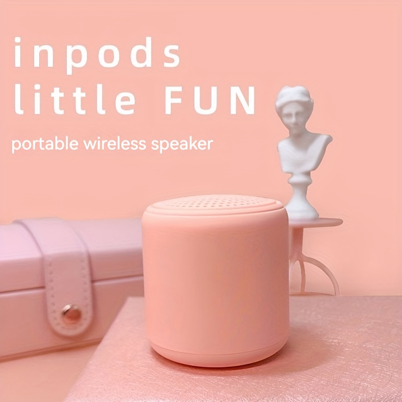 Doss Mini Speaker Bt 5.0 Portable Wireless Sound Box Adorable Cute Mp3  Music Speakers - Temu