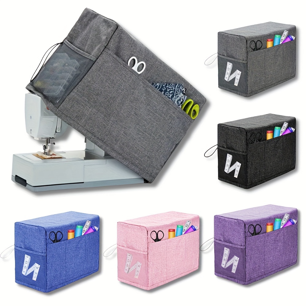 Sewing Machine Case Cover Foldable Large Polyester Dust Cover