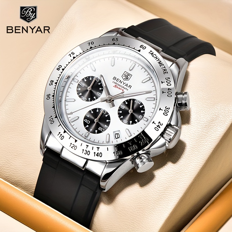 BNEYAR Top Brand Men Quartz Wristwatch Luxury Fashion Diver Watch 50ATM  Waterproof Clock Sport Watches Relogio Masculino