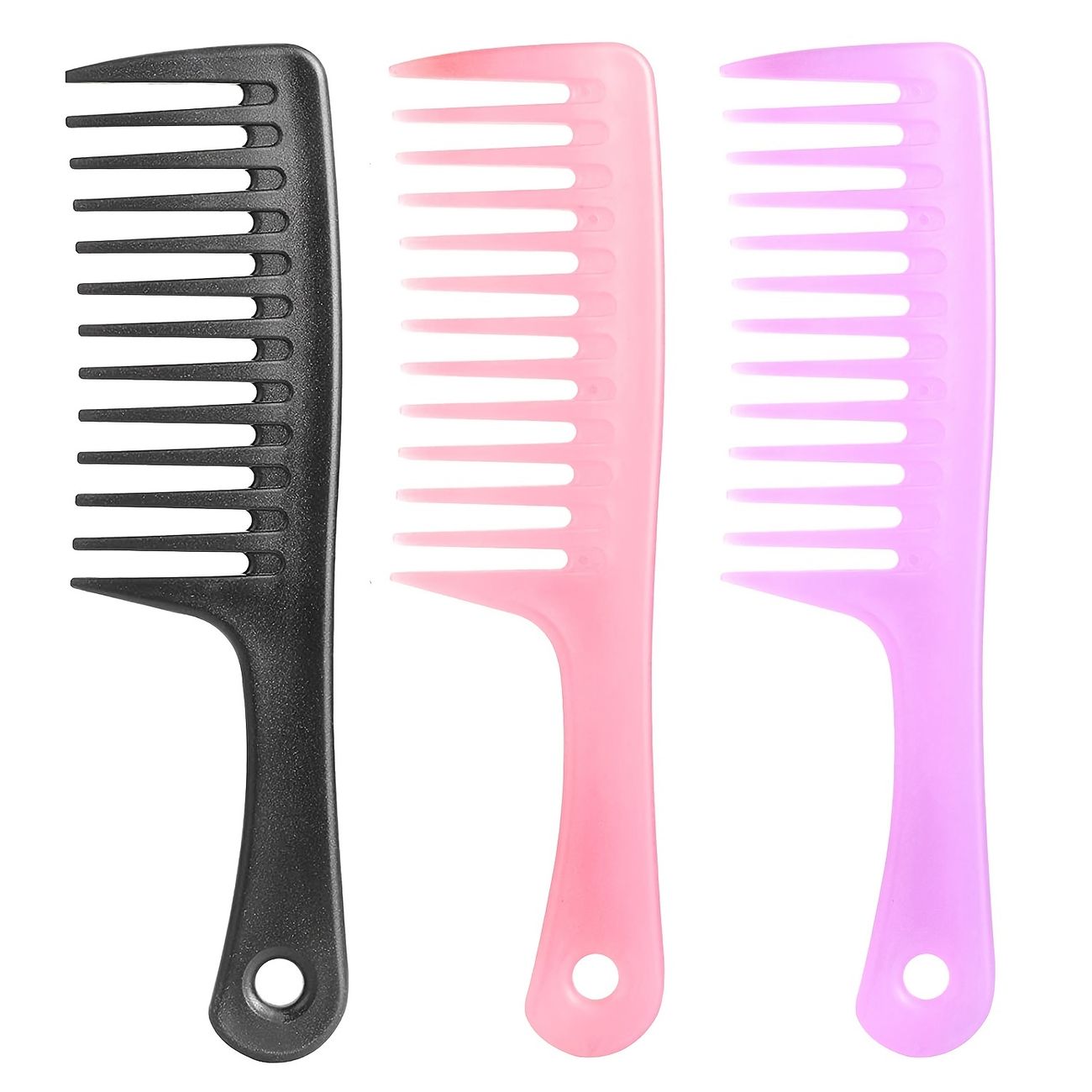 Buy 10 Hair Comb Set Salon Series Professional Plastic Hair Combs Hair  Salon Hair Styling Combs Set Kit Comb Kit With Transparent Pouch Organizer  At Lowest Price In Pakistan | Guoxing Color